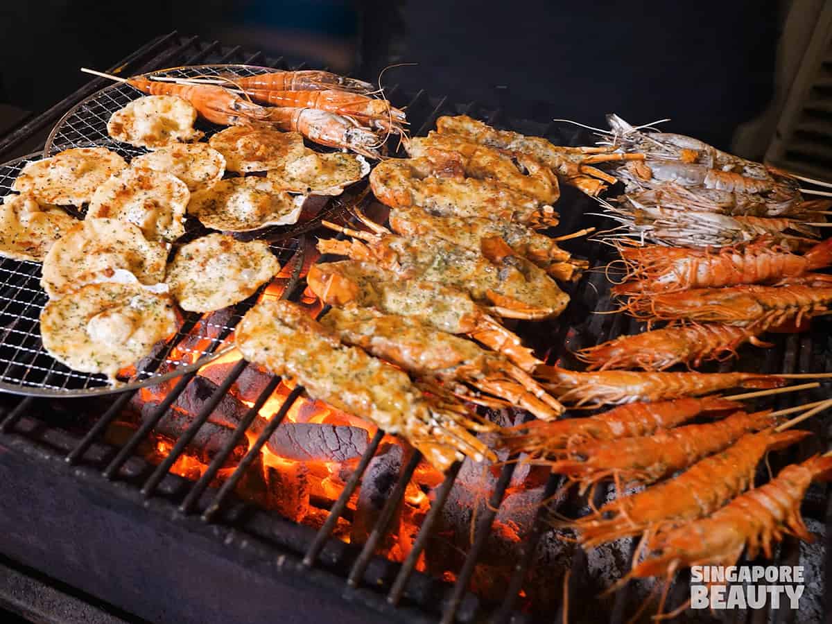 bbq seafood buffet