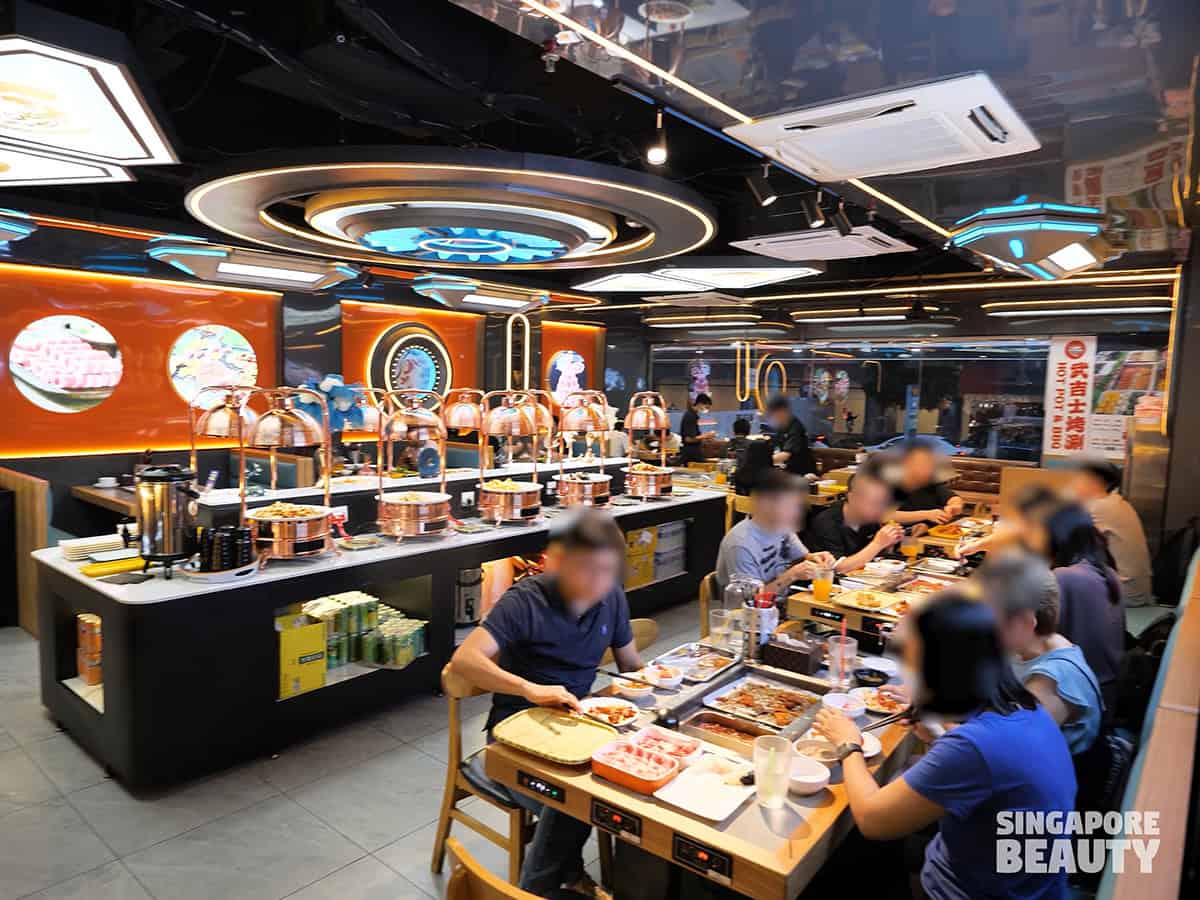 jiu gong ge bugis hotpot bbq buffet most popular