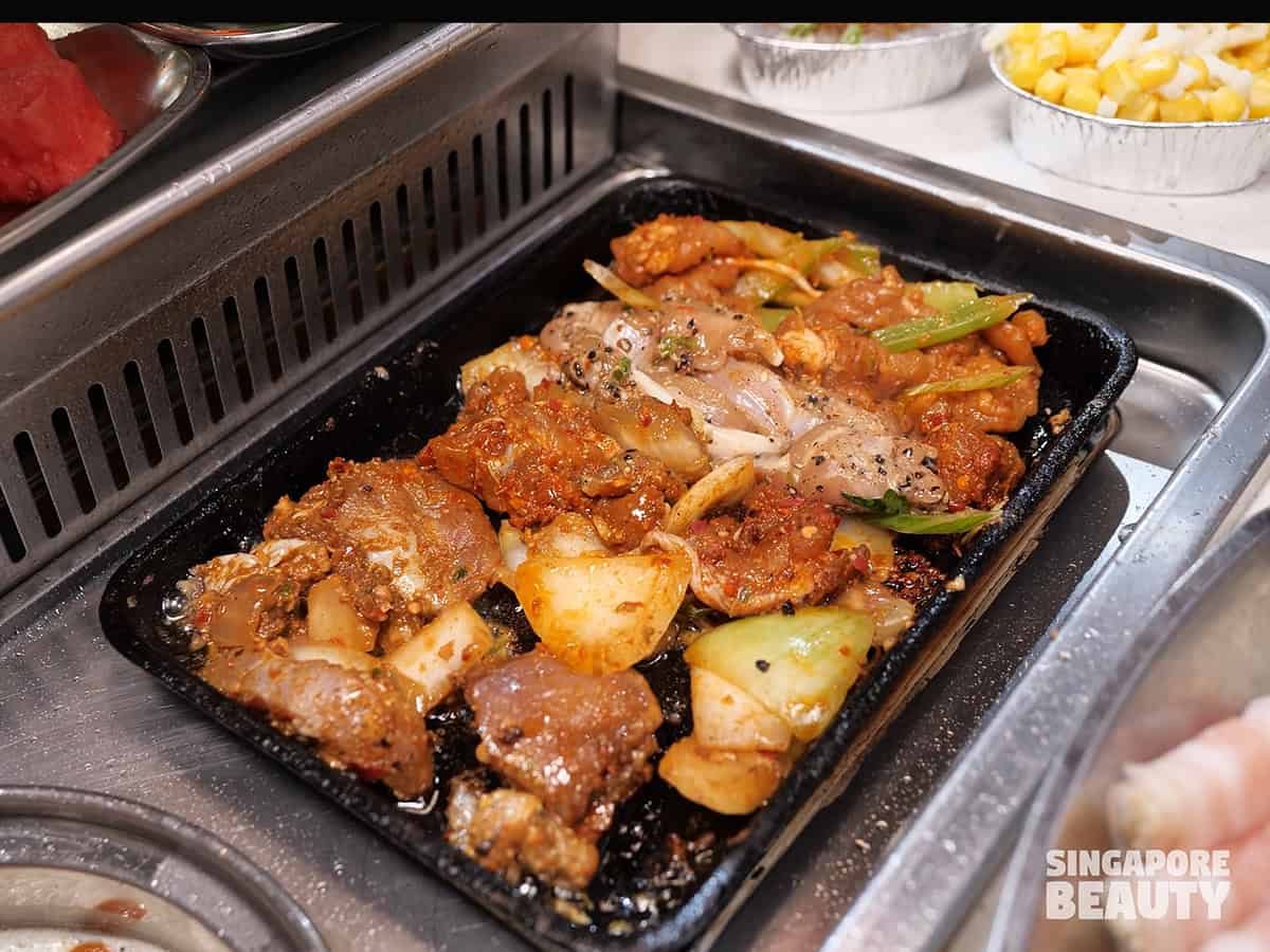 la jiang shan hotpot bbq marinated meats