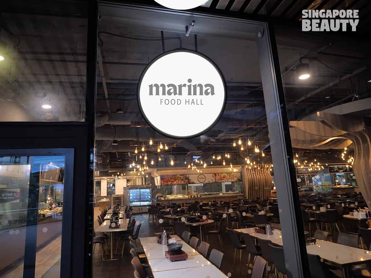 marina food hall marina one buffet