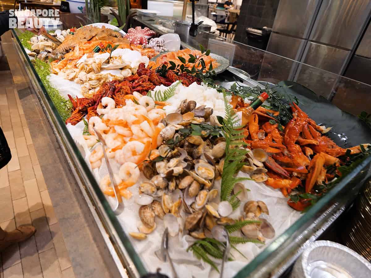 marina food hall seafood buffet