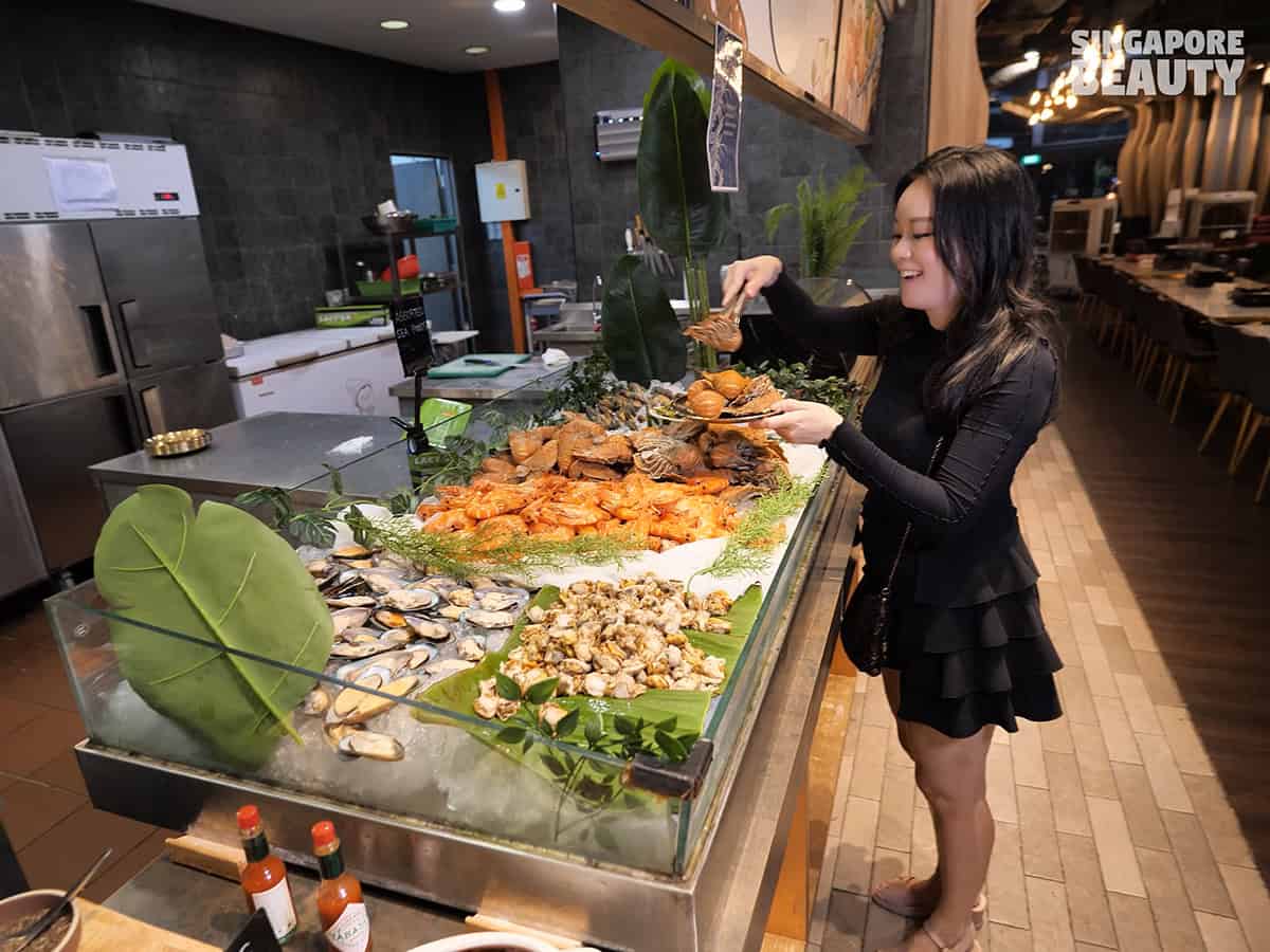 marina food hall buffet