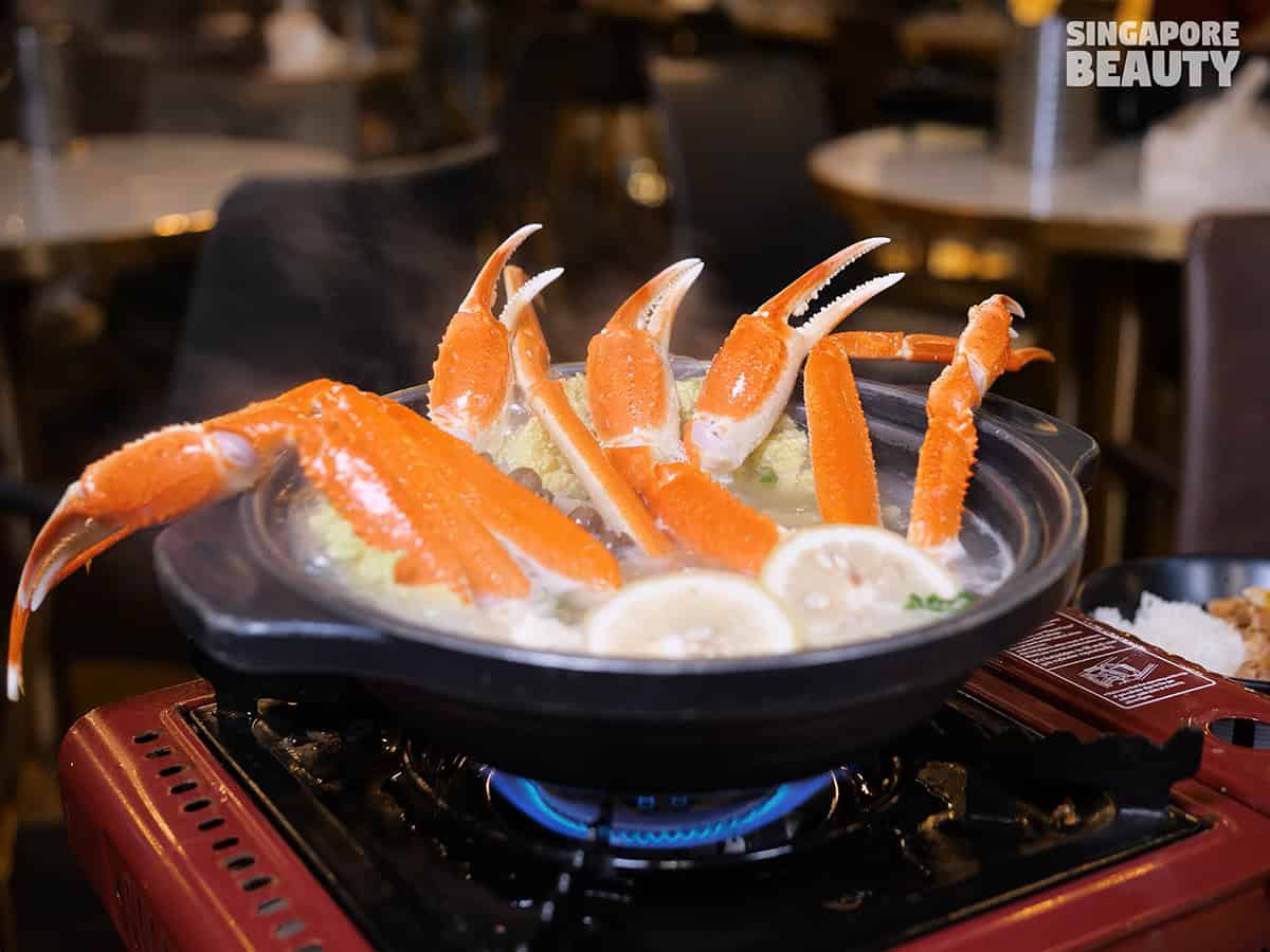 marina food hall snow crab buffet