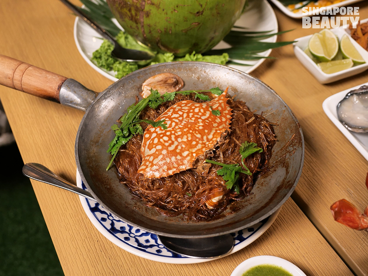 lebua thai flower crab pot