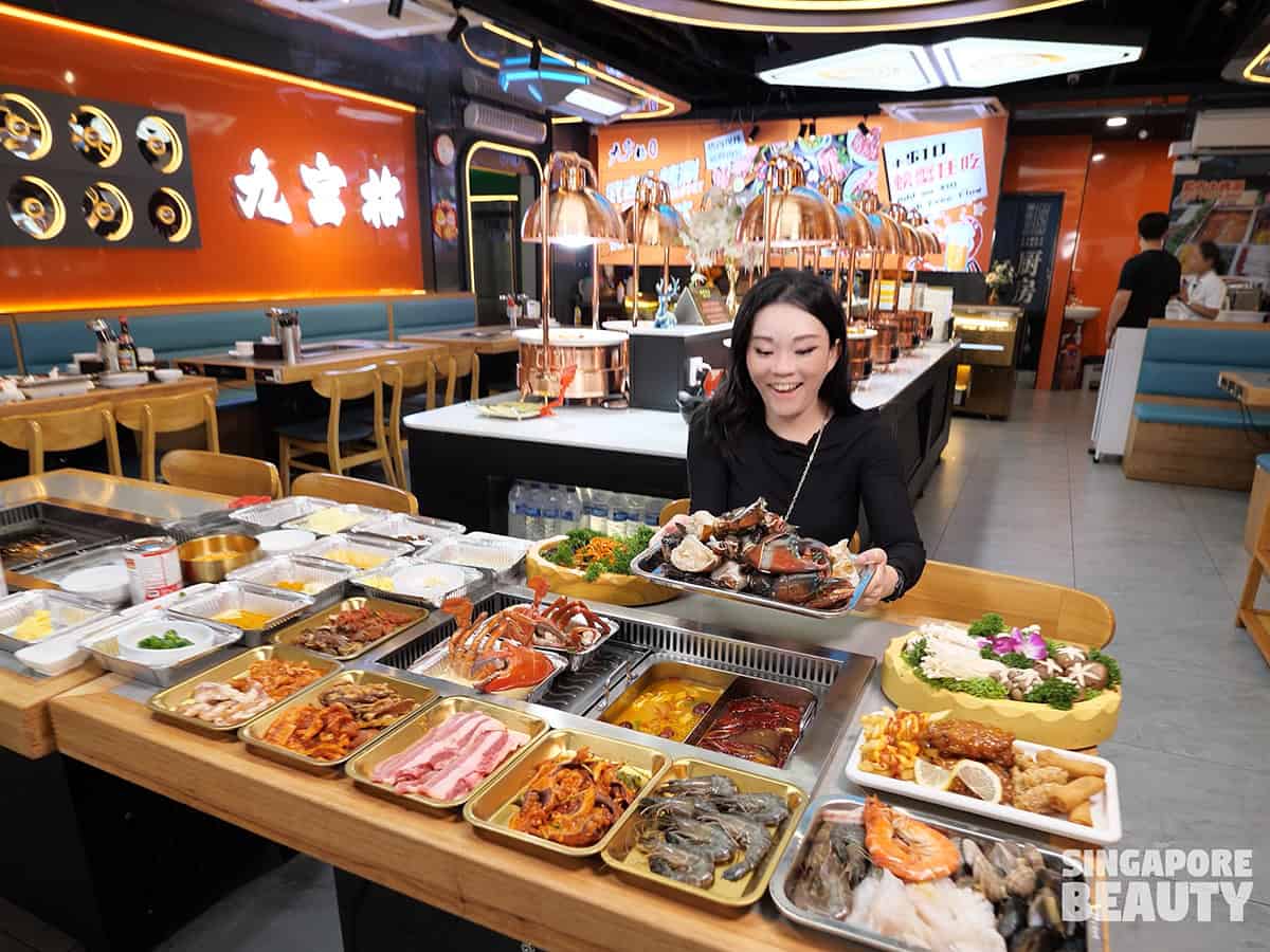 jiu gong ge grilled crab buffet