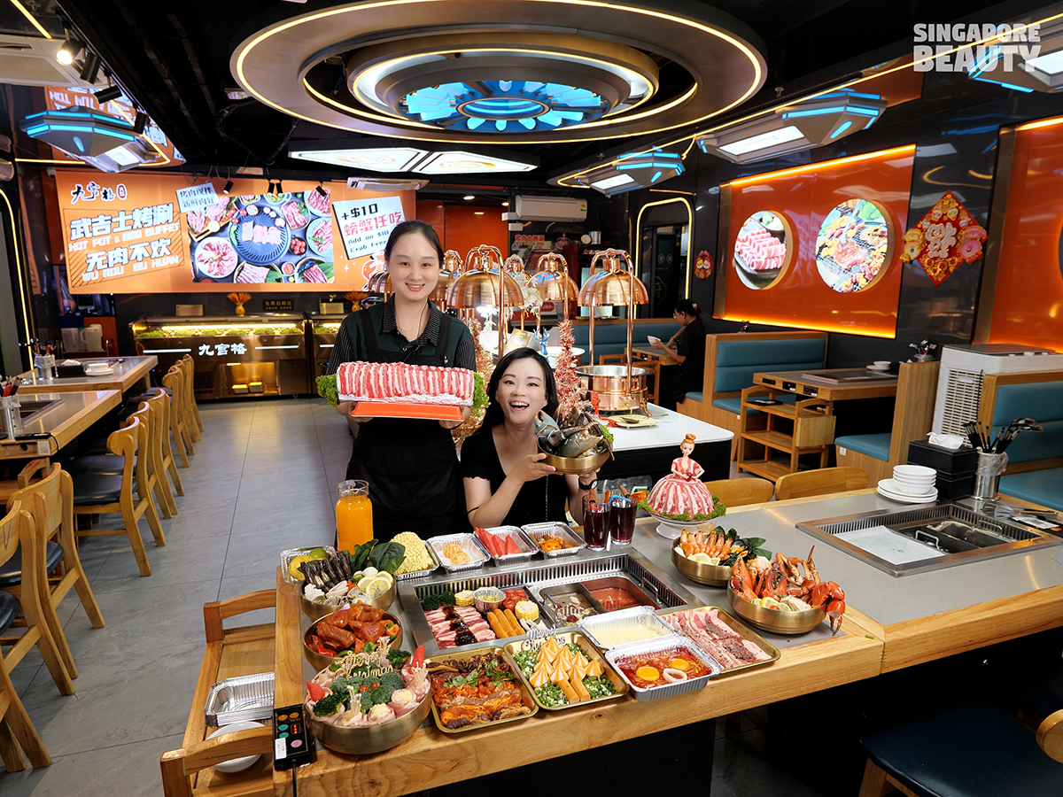 jiu gong ge hotpot bbq buffet